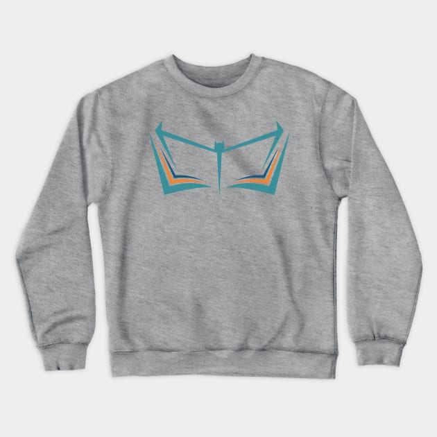 Miami Football TBBC. Crewneck Sweatshirt by The Batman Book Club